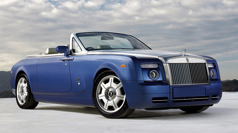 Rolls-Royce Phantom Drophead Coupe = 240+ км/ч. 460 л.с. 5.9 сек.