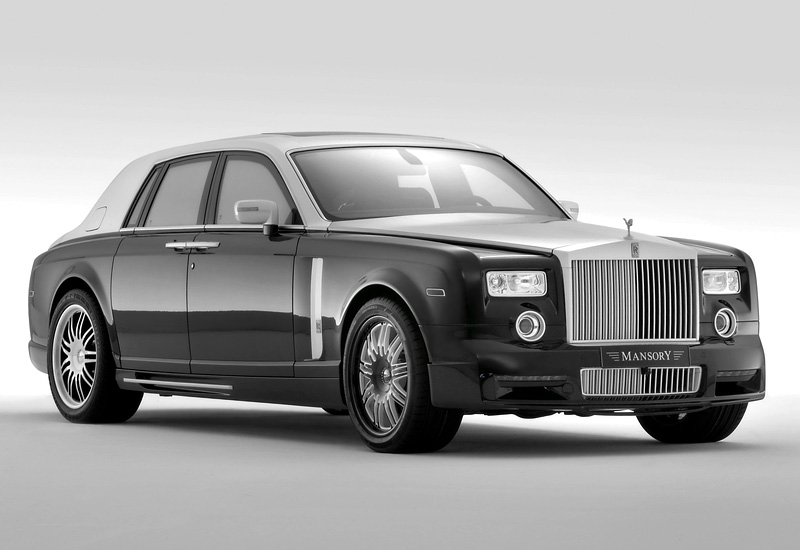 Rolls-Royce Phantom Mansory Conquistador = 270 км/ч. 498 л.с. 5.6 сек.