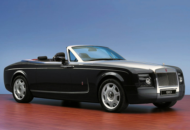 Rolls-Royce 100EX Centenary = 250+ км/ч. 781 л.с. 5.7 сек.
