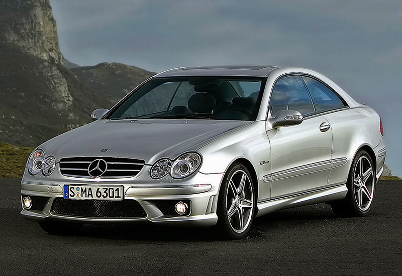 Mercedes-Benz CLK 63 AMG (C209) = 250+ км/ч. 481 л.с. 4.6 сек.