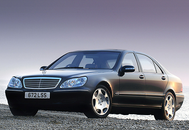 Mercedes-Benz S 600 L (V220) = 250+ км/ч. 500 л.с. 4.8 сек.