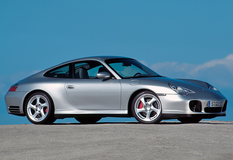 Porsche 911 Carrera 4S (996) = 285 км/ч. 320 л.с. 5.1 сек.