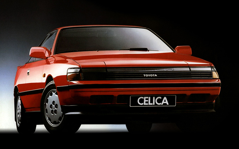 Toyota Celica GT-Four (ST165) generation IV = 220 км/ч. 175 л.с. 7.9 сек.