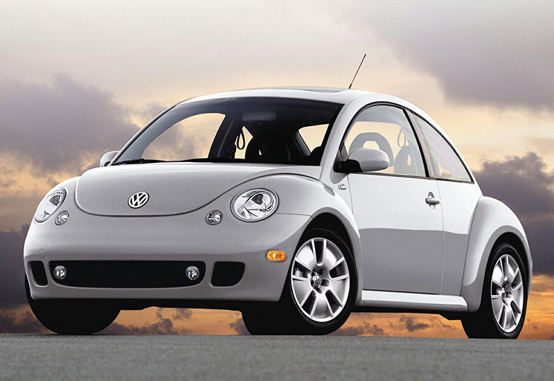Volkswagen New Beetle Turbo S = 218 км/ч. 180 л.с. 7.8 сек.