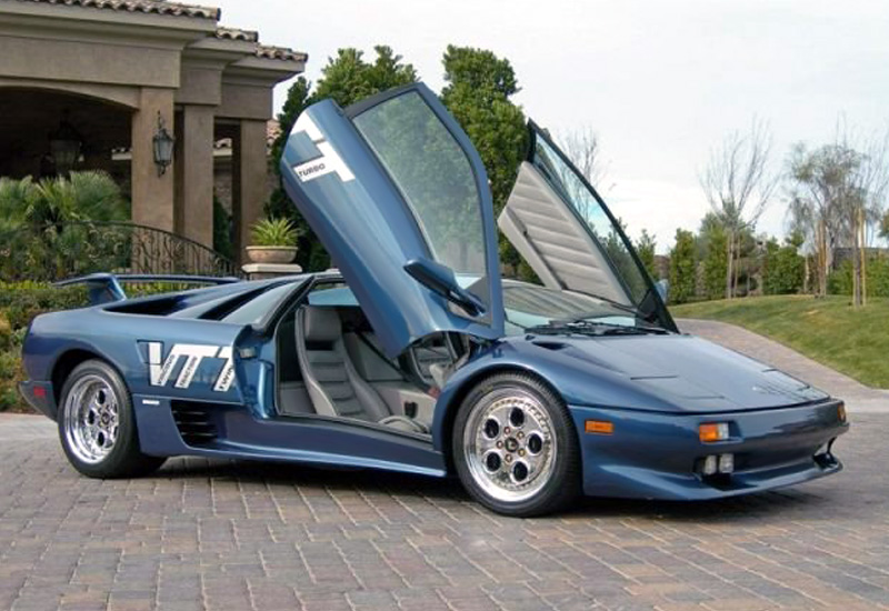 Lamborghini Diablo VTTT = 384 км/ч. 753 л.с. 3.1 сек.