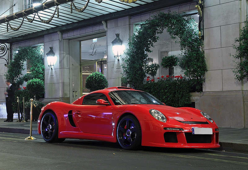 RUF CTR3 Porsche = 375 км/ч. 750 л.с. 3.2 сек.