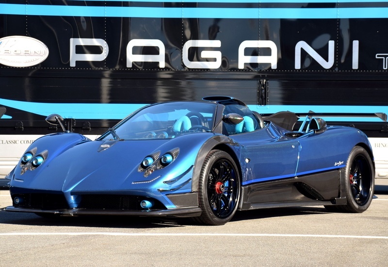 Pagani Zonda 760 Roadster = 350 км/ч. 760 л.с. 2.6 сек.