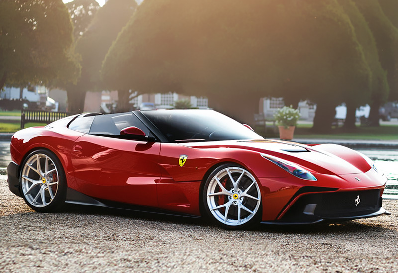 Ferrari F12 TRS = 340 км/ч. 740 л.с. 3.1 сек.