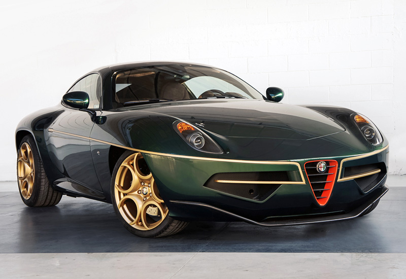 Alfa Romeo Disco Volante Touring = 292 км/ч. 450 л.с. 4.2 сек.