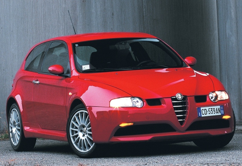 Alfa Romeo 147 GTA (937A) = 246 км/ч. 250 л.с. 6.3 сек.