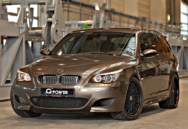 BMW M5 Touring G-Power Hurricane RR = 362 км/ч. 820 л.с. 4.3 сек.