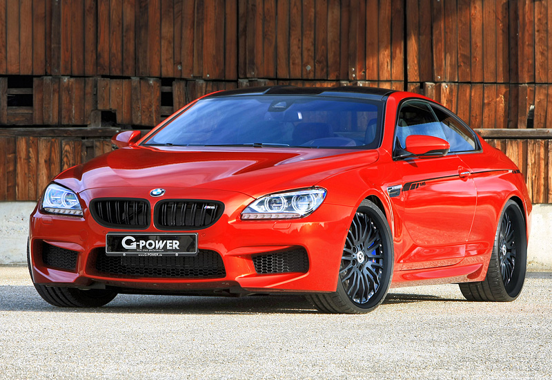 BMW M6 G-Power = 315 км/ч. 640 л.с. 3.8 сек.